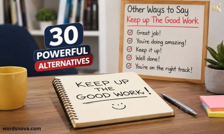 30 Other Ways to Say Keep up The Good Work (With Examples)