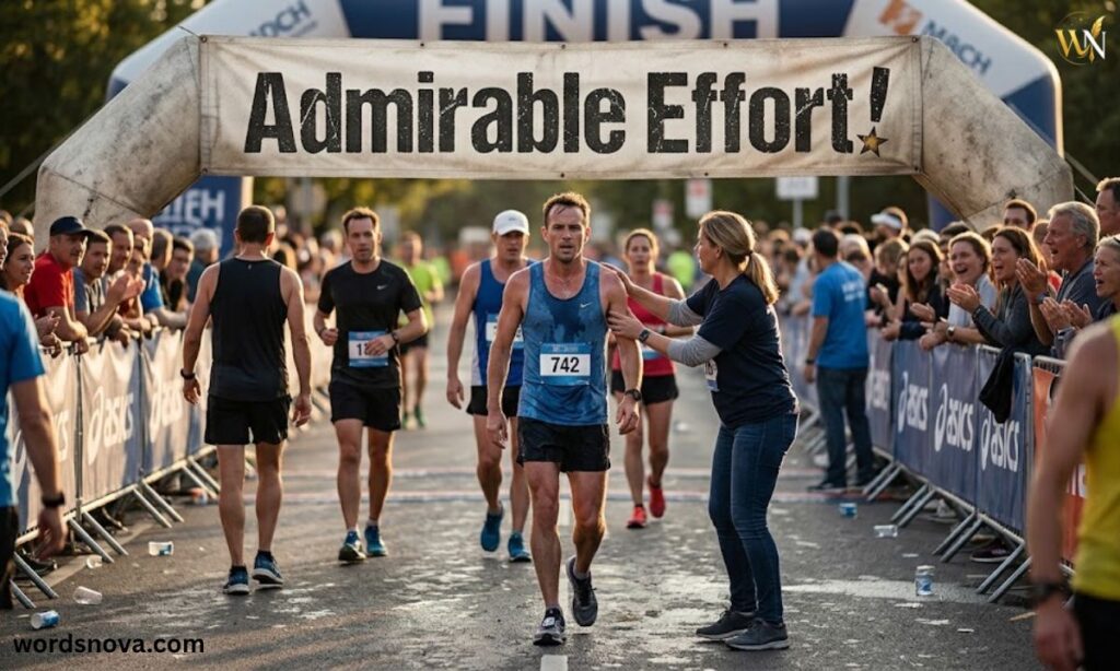Admirable Effort!