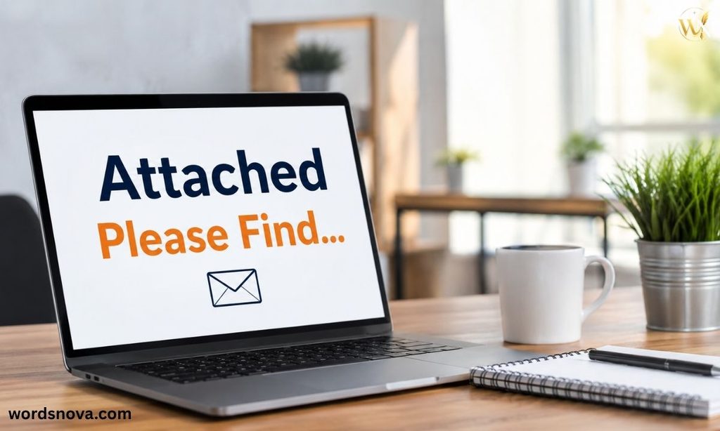 Attached Please Find…