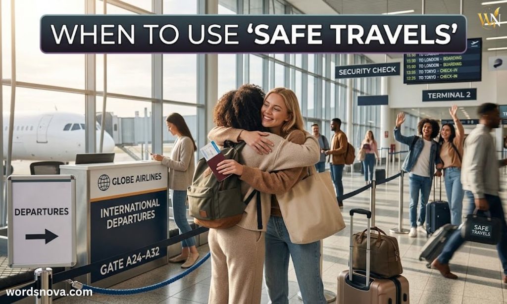 When to Use "Safe Travels"