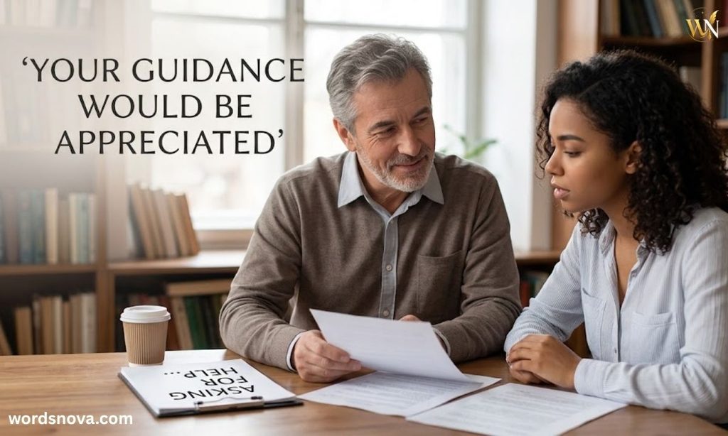 Your guidance would be appreciated