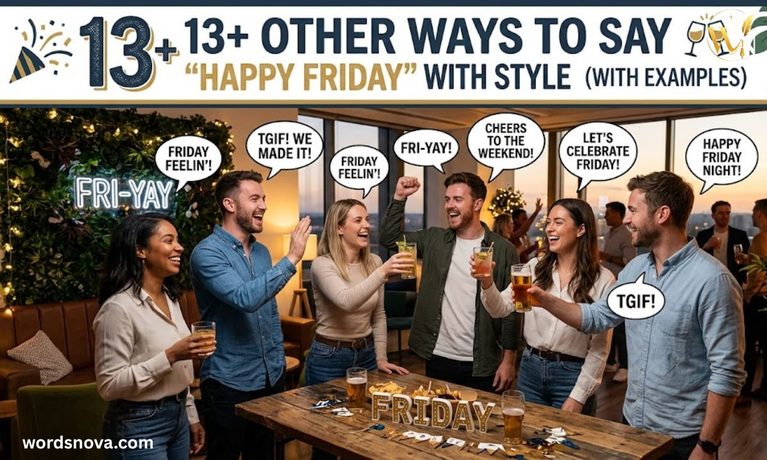 13+ Other Ways to Say Happy Friday With Style (With Examples)
