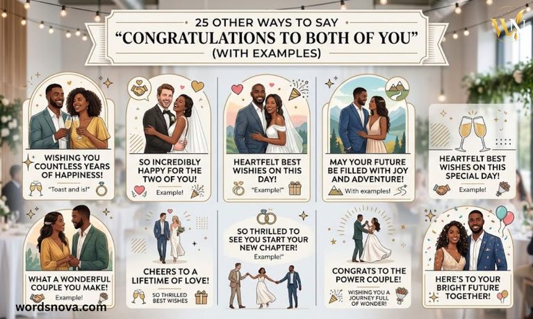 25 Other Ways to Say Congratulations to Both of You (With Examples)
