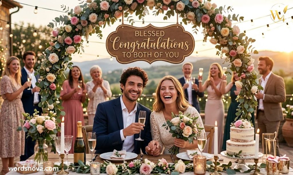 Blessed Congratulations to Both of You