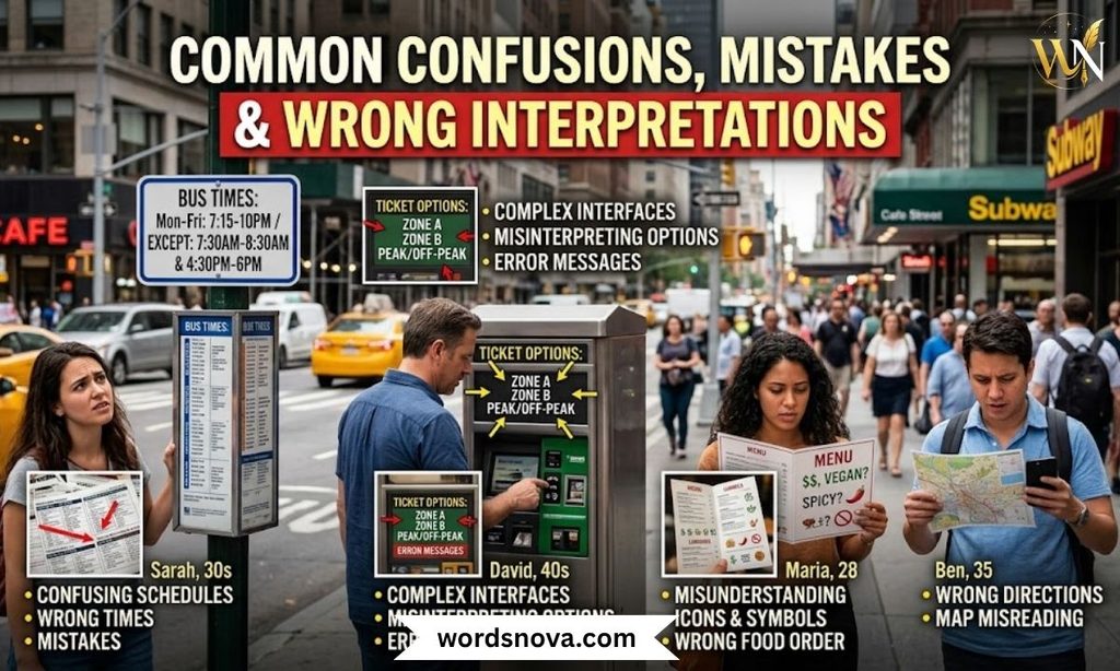 Common Confusions, Mistakes & Wrong Interpretations