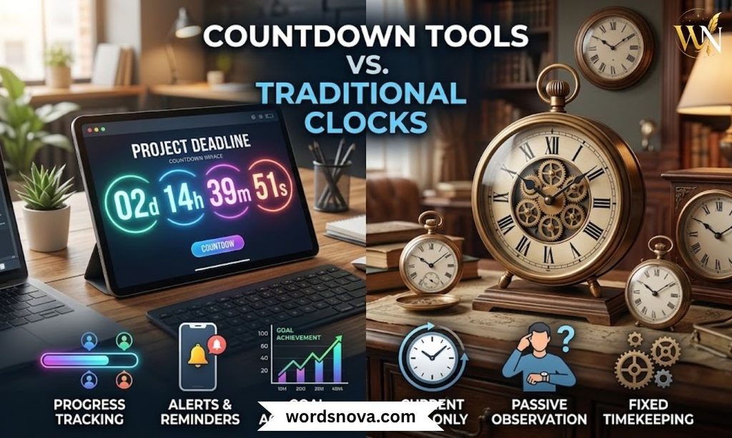 Countdown Tools vs. Traditional Clocks