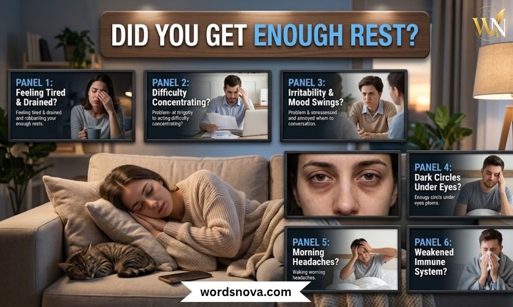 Did you get enough rest?