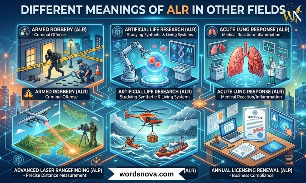 Different Meanings of Alr in Other Fields
