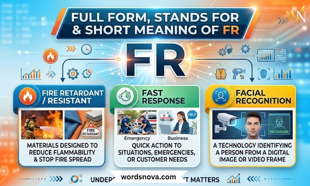 Full Form, Stands For & Short Meaning of FR
