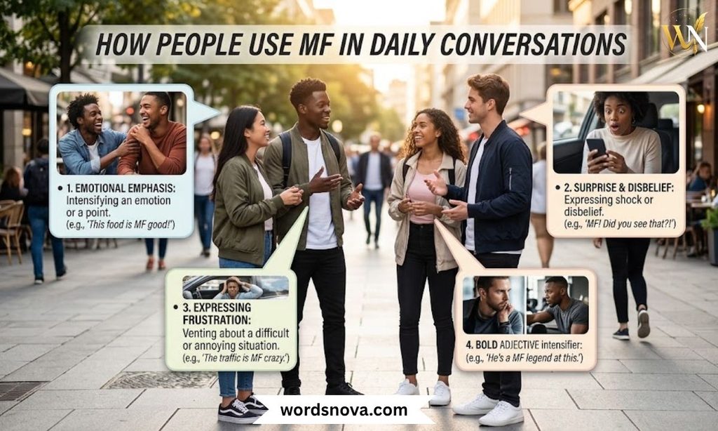 How People Use MF in Daily Conversations