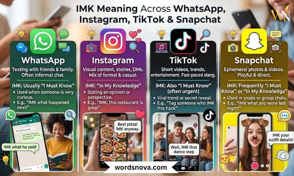 IMK Meaning Across WhatsApp, Instagram, TikTok & Snapchat