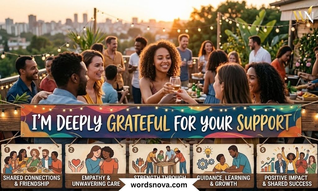 I'm Deeply Grateful for Your Support