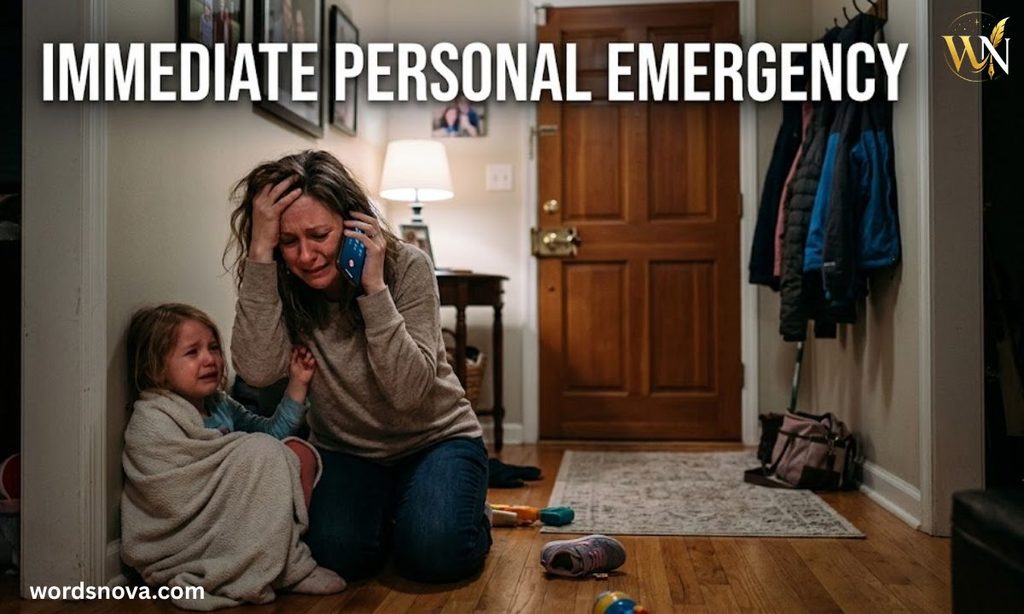 Immediate Personal Emergency
