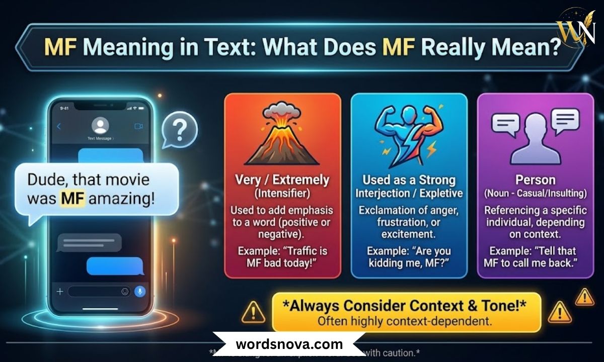 MF Meaning in Text What Does MF Really Mean