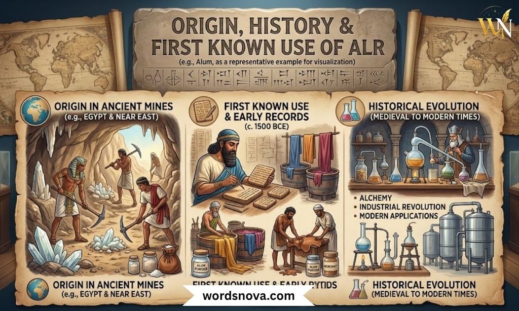 Origin, History & First Known Use of Alr