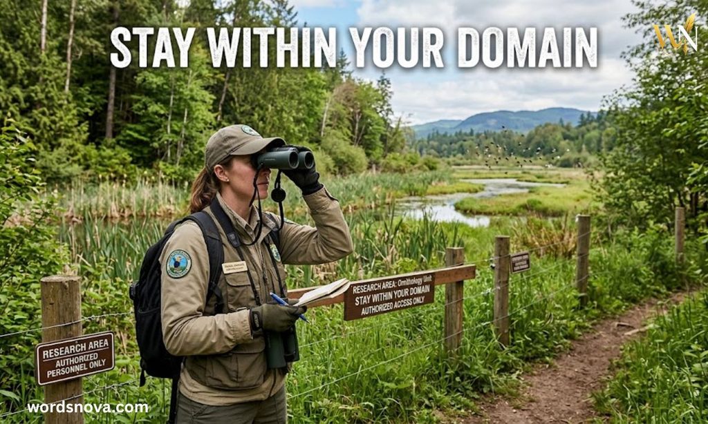 Stay Within Your Domain