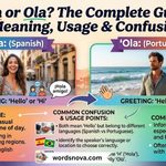 Hola or Ola The Complete Guide to Meaning, Usage & Confusion