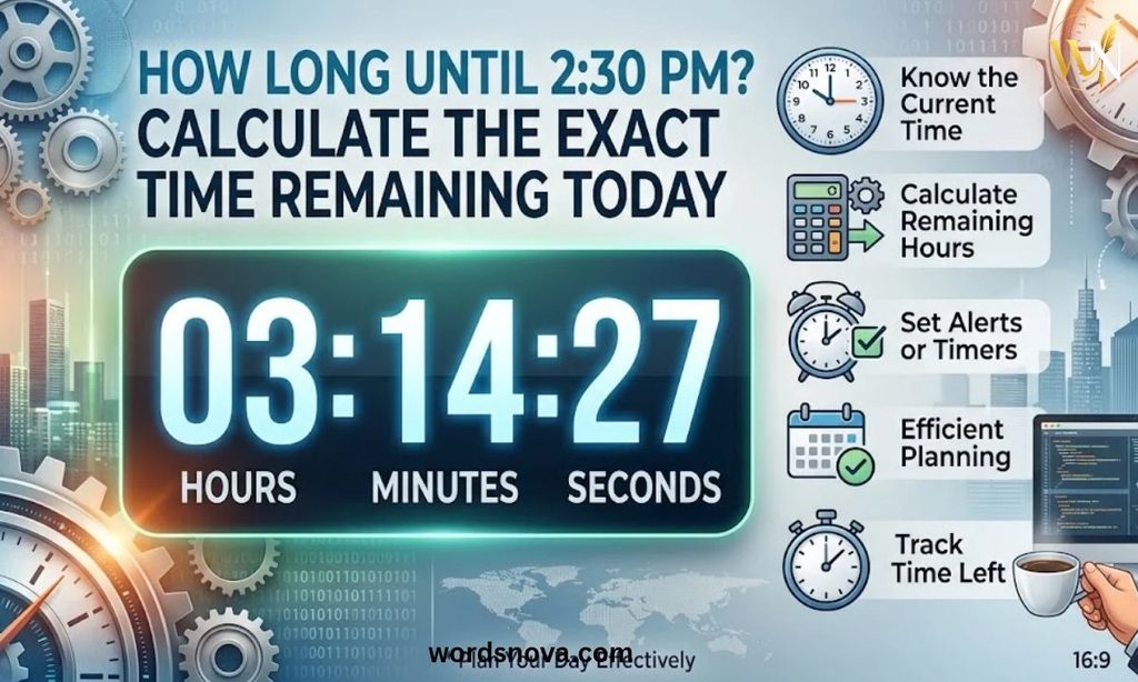 How Long Until 2:30 PM? Calculate the Exact Time Remaining Today