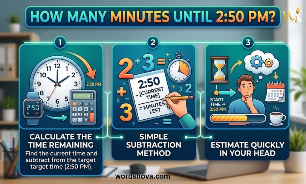 How Long Until 2:50 PM? Time Countdown & Timer