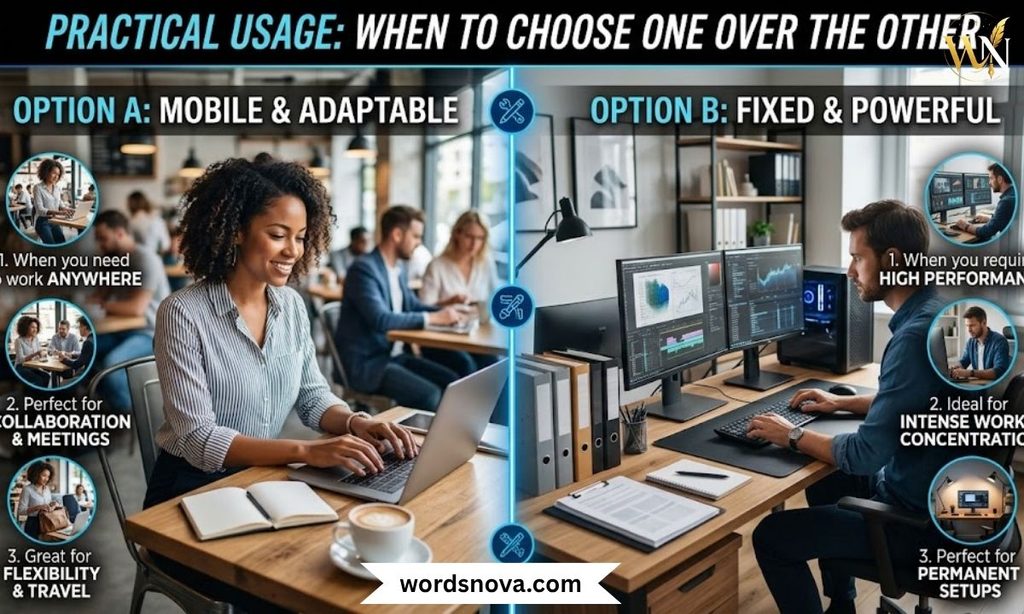 Practical Usage: When to Choose One Over the Other