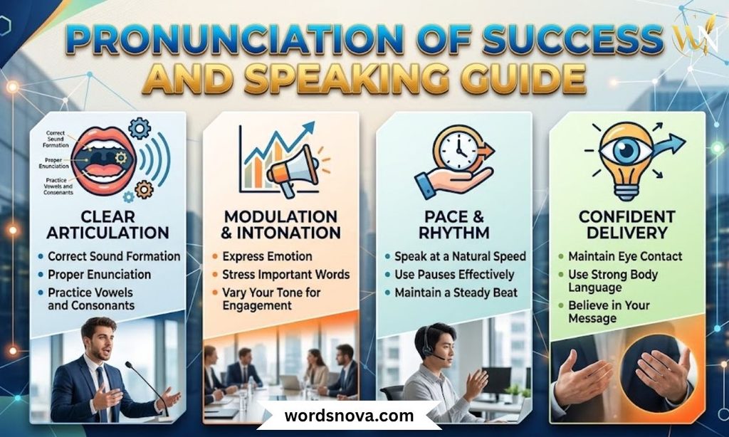 Pronunciation of Success and Speaking Guide