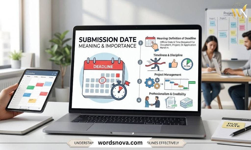 Submission Date Meaning and Importance